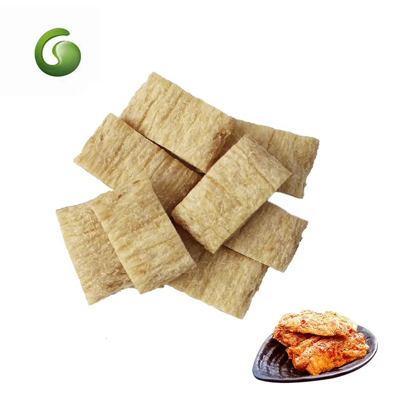Customizable soy protein content & shape Grefood TVP vegetarian meat food additives by Non-GMO soybeans Textured Soy Protein