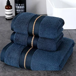 luxury 5 stars hotel custom jacquard satin 100% cotton terry  bath towel set