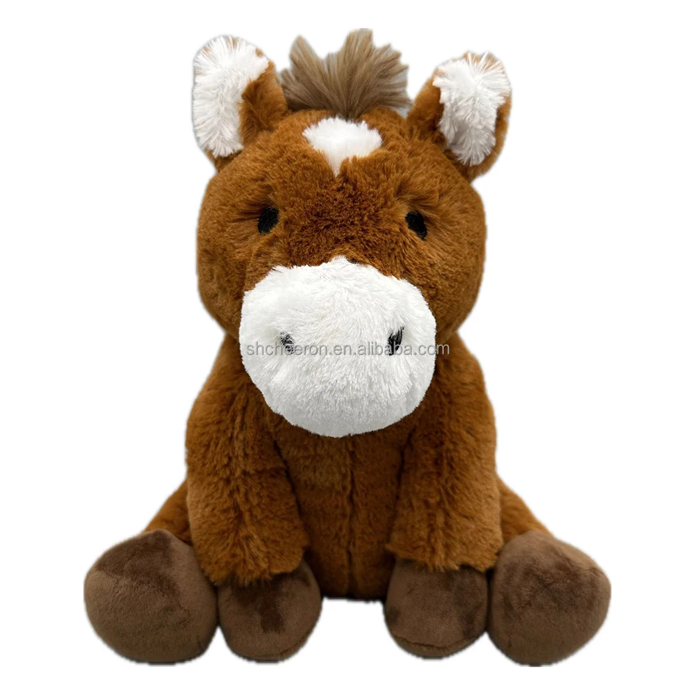 Wholesale horse unicorn donkey soft stuffed toy custom toy animal toys