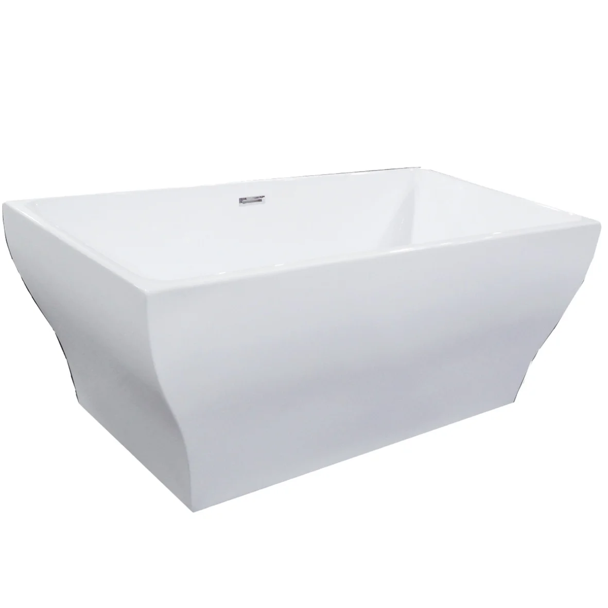 ENTOP Portable Acrylic Bathtubs Whirlpools Clawfoot Soaking Tub Freestanding Bathtub Bath Tab Modern Hotel Snooker & Billiard
