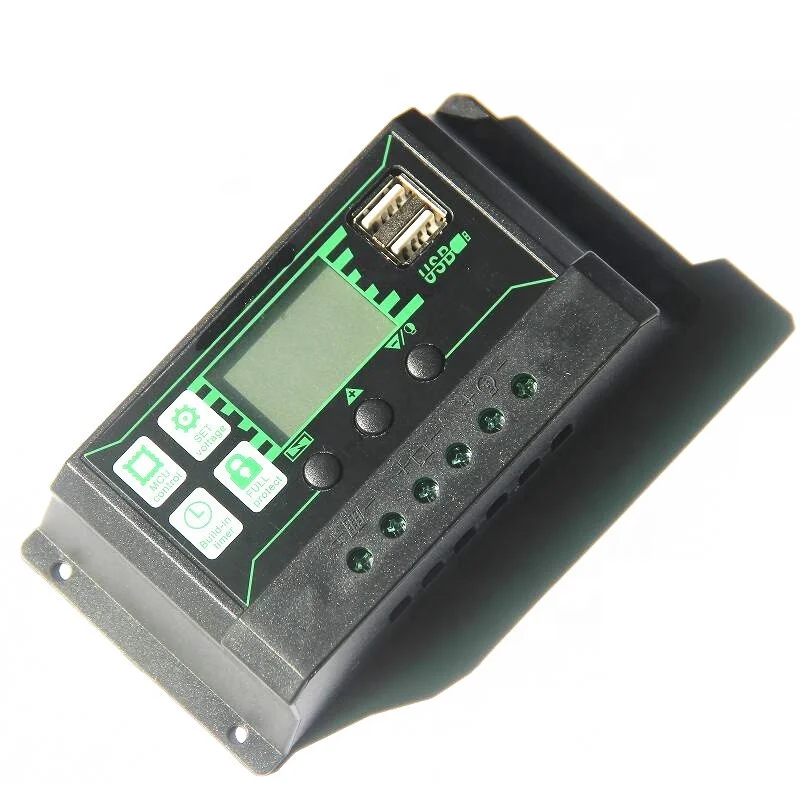 PowMr PWM Solar Controller 10A 30A  Solar Charge Controller 12/24 Auto Solar Charger Controller