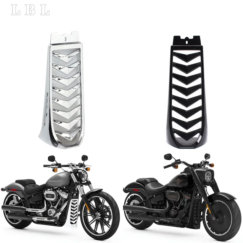 High quality Front Lower Radiator Cover Chin Fairing Spoiler For Harley Softail Street Bob Breakout  2018  2019 2020
