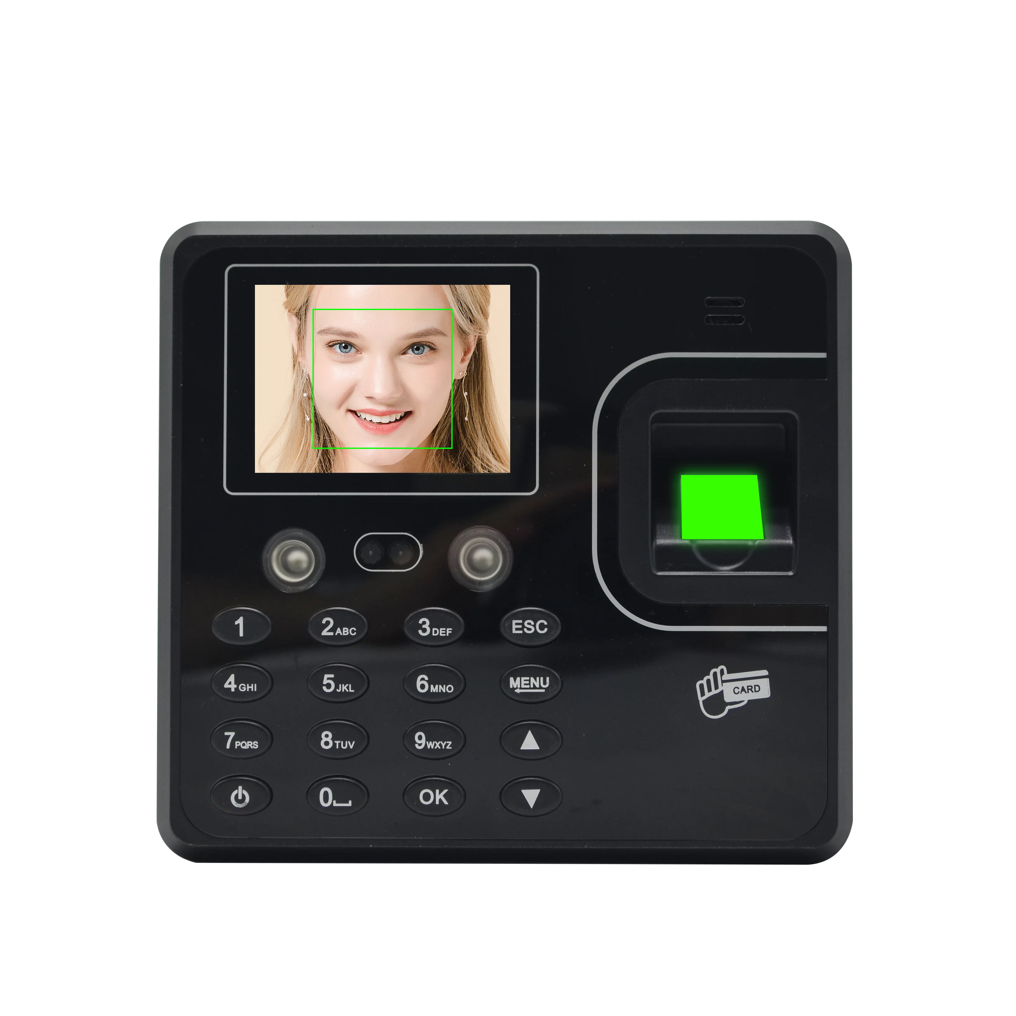 EBKN RFID Timekeeping Device Time Attendance TCPIP Fingerprint Face Access Control System for Efficient Time Recording