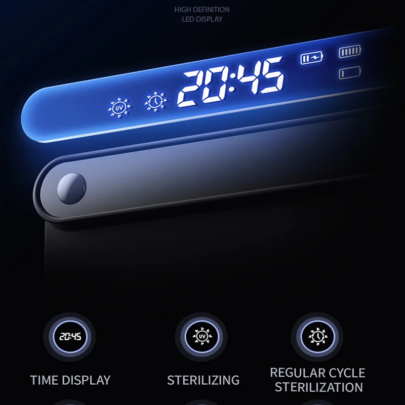 High Quality Fully Automatic Bathroom Gadgets Toothbrush Holder Smart Uv Toothbrush Sterilizer