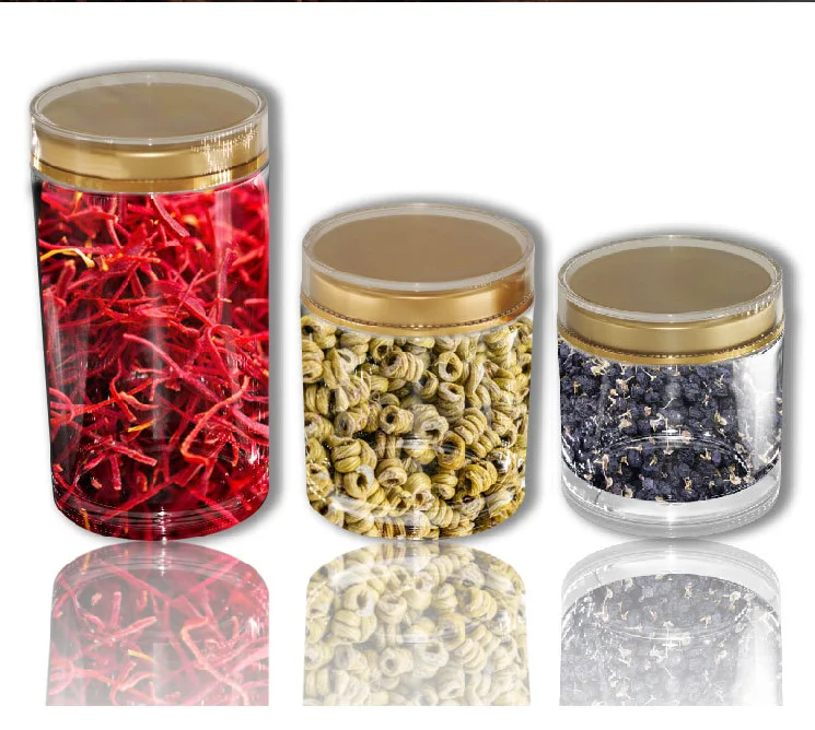 400ml Plastic Jar Transparent Food Storage Container Jar  88*110mm plastic bottle