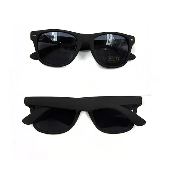 Promotional unisex uv400 polarized retro black vintage Sunglasses
