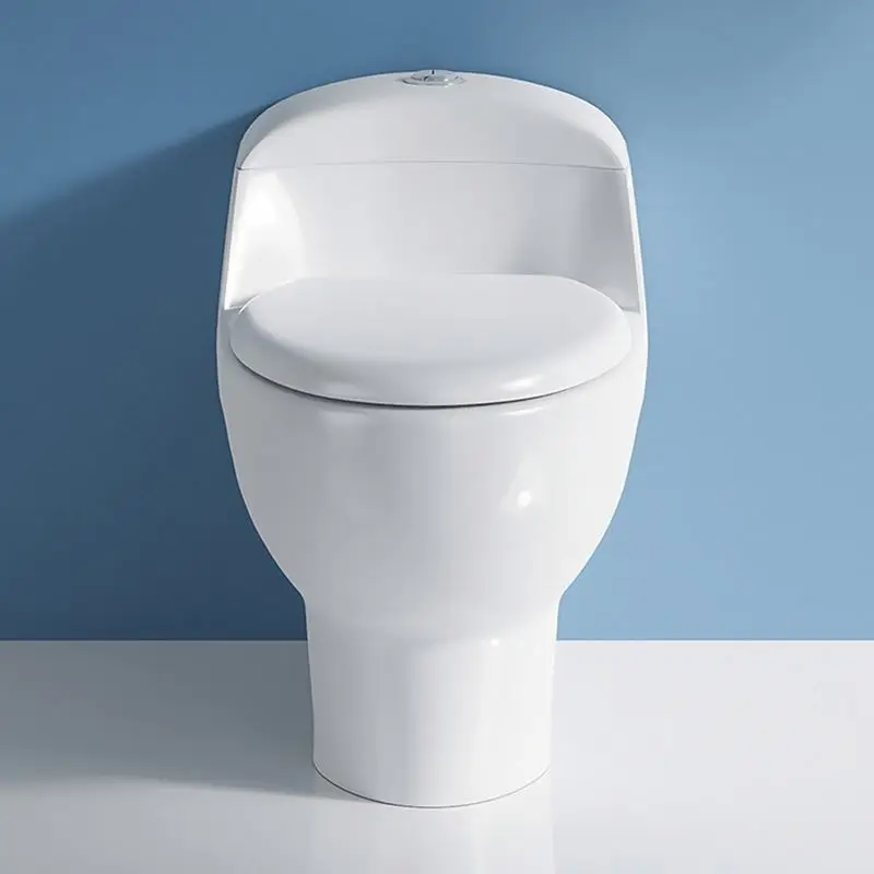 White Color Water Closet Bathroom Siphonic Wc Toilet Set Ceramic Bathroom Set Roughing In Commode Marble Design Toilet