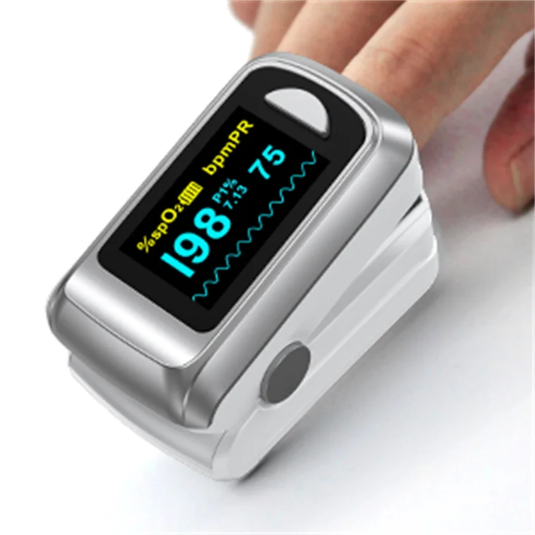 Bluetooth Monitors Oxygen Saturation App control medical puls oximete with fingertip
