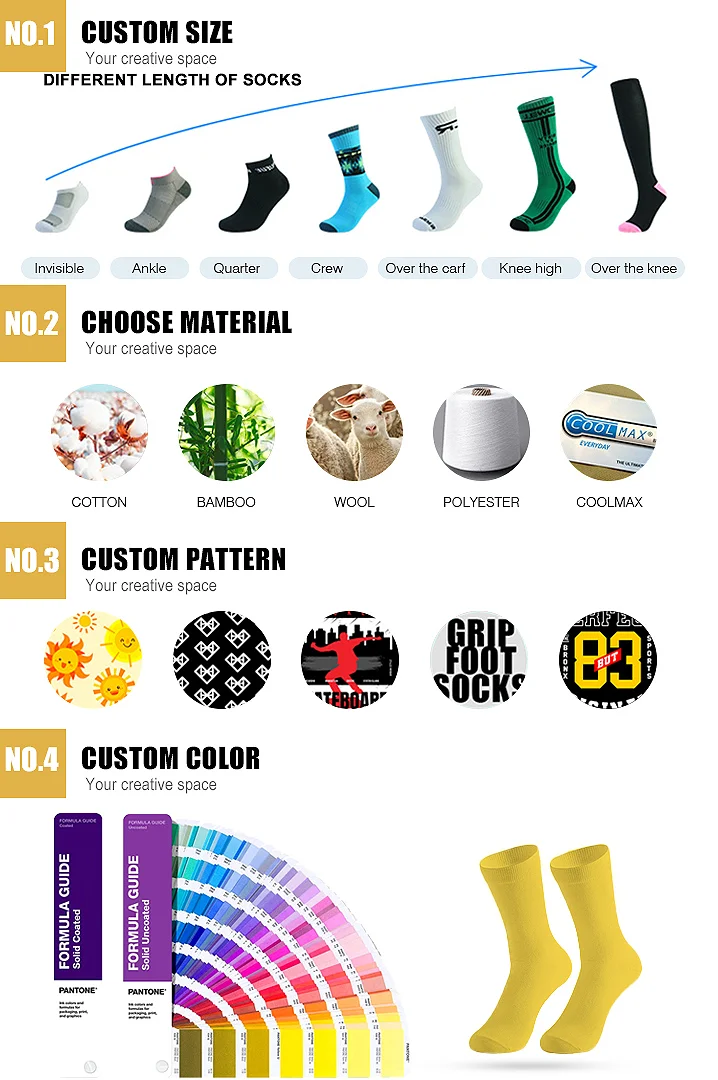 Cheap Fashion Sports Socks Cheap Street Men Basketball Socks Cotton Design OEM Print Embroidery Crew Custom Logo Socks