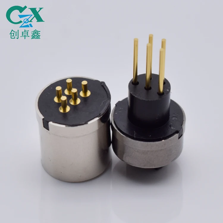 smart watch magnetic pogo pin connector 4 positions magnets precision connector pogo pin magnetic charger connector usb