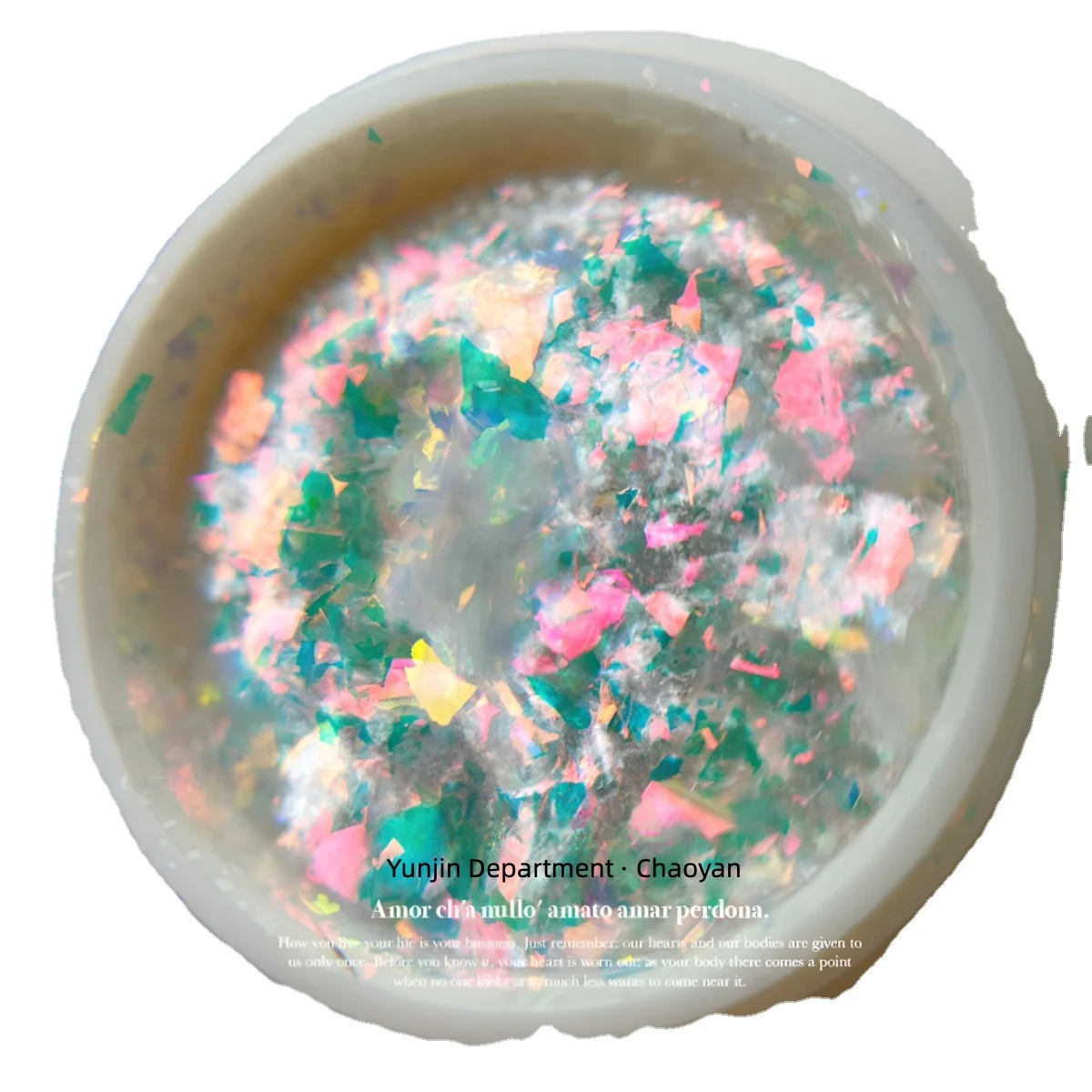 wholesale holographic mixed glitter bulk chunky mix cat eyes glitter for gifts craft nails art