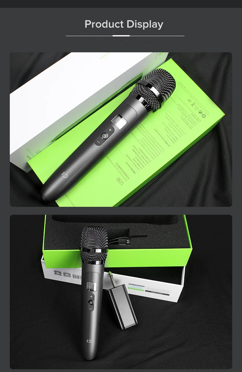 Dual Wireless microphone U30-12