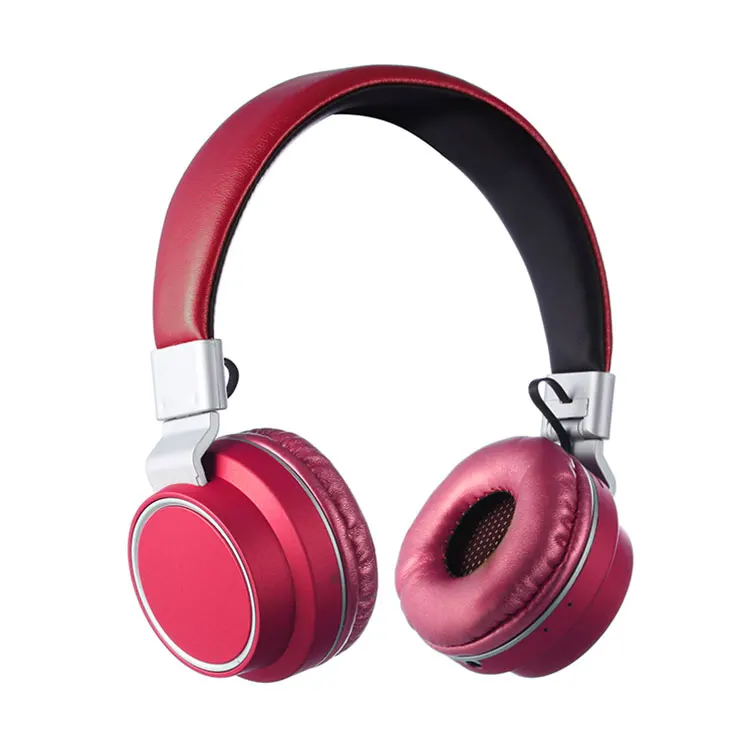 
 OEM High quality 250 mah 2A sound headphone private label stereo BT wireless headset with mic  