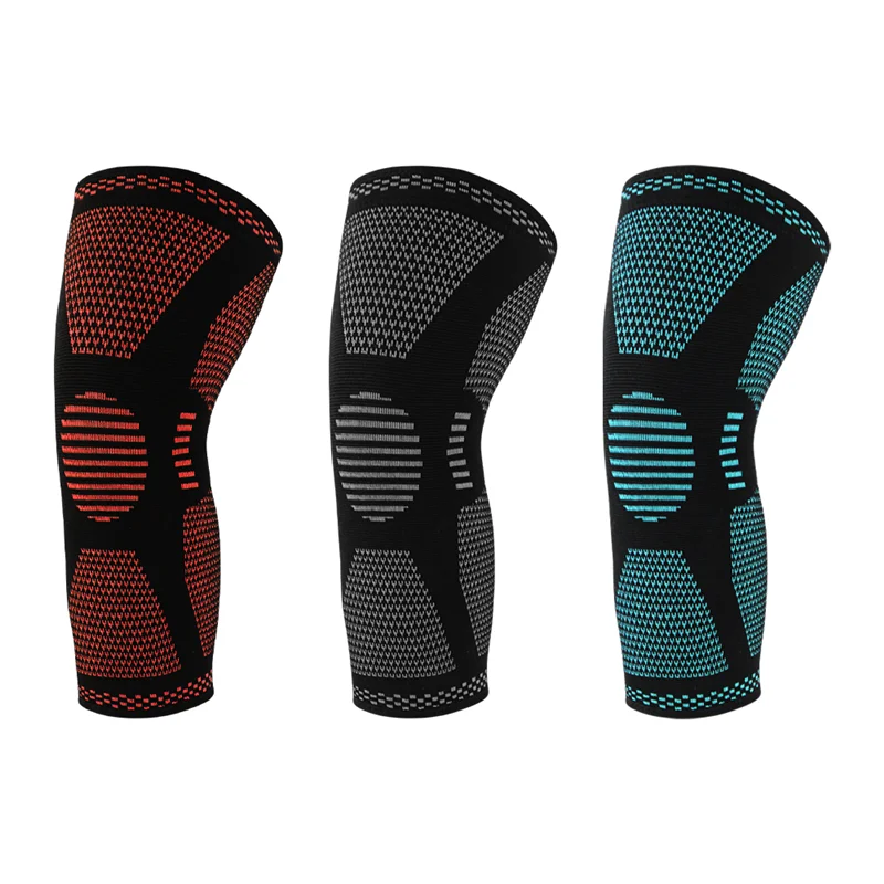 Cycling Riding Copper Compression Recovery Outdoor Manufacturer Long Lightweight Lifting Knee Sleeve