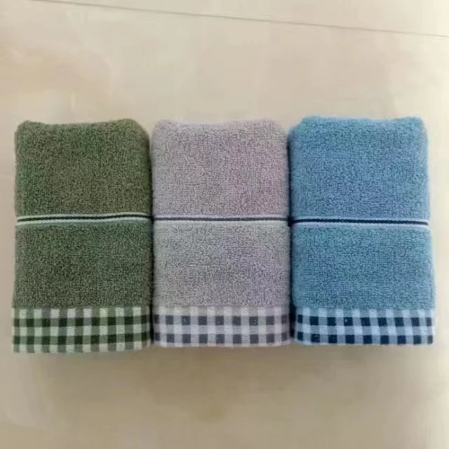 100% Cotton Yarn Dyed Jacquard Hand Towel