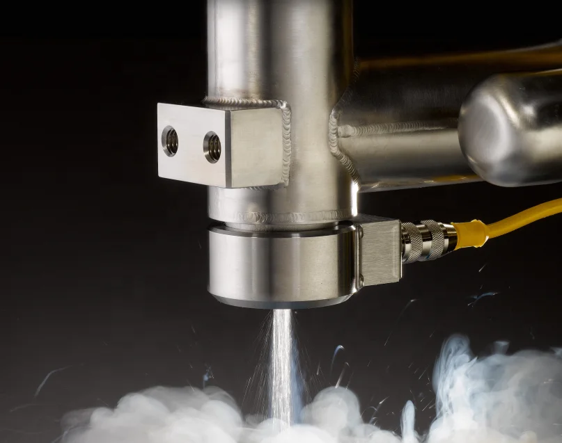 Liquid nitrogen dosing machine for PET bottles