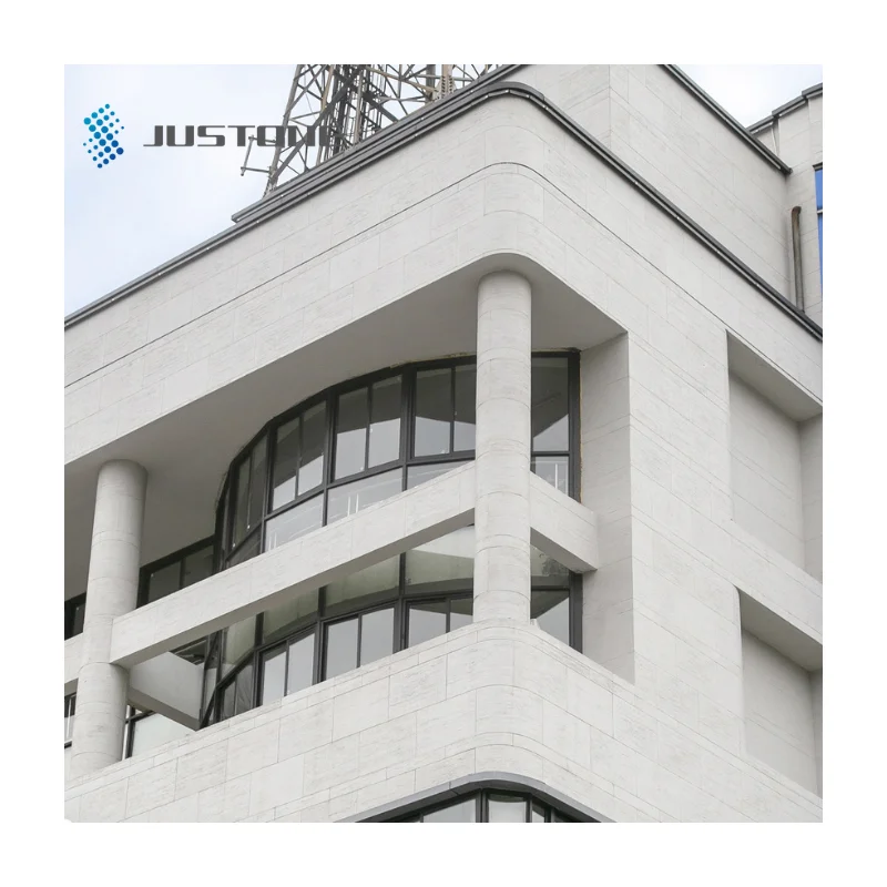 Justone Modern Style Fire-Retardant Soft Stone Flexible Travertine Tile Office Building Outdoor Decoration Wall Tiles Material