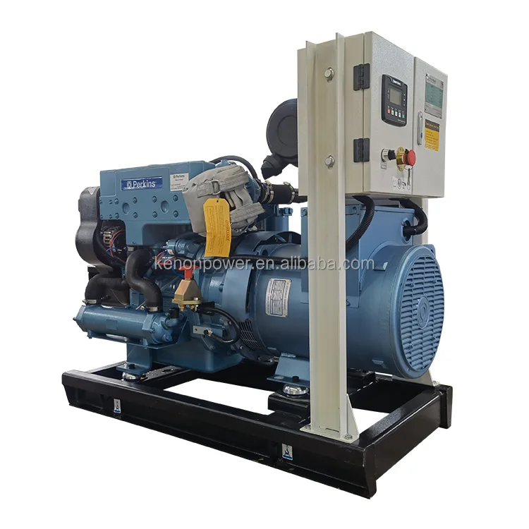 BV ABS CCS class Perkins 422TGM 25KVA Marine diesel generator 20KW power generator boat for ship