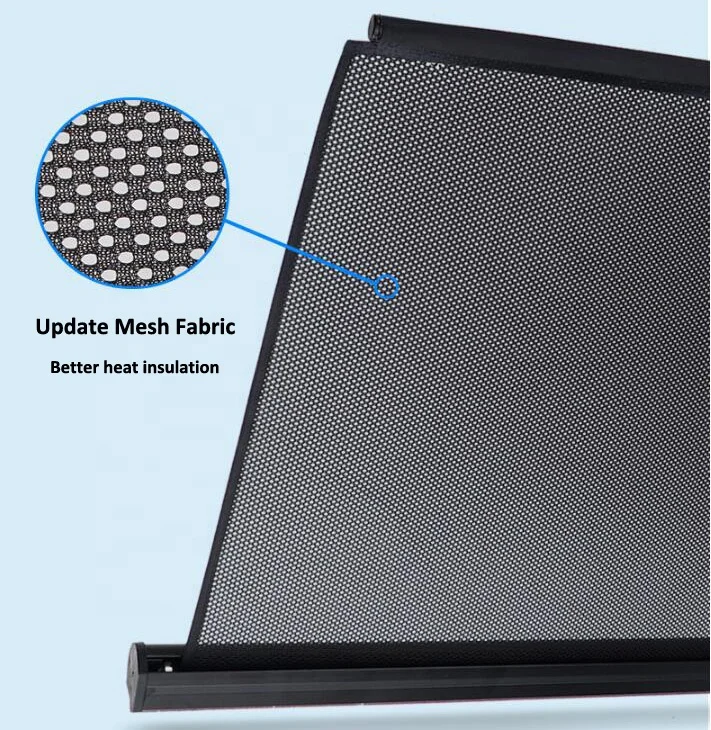 Roll Car Sunshade Luxury  Custom-fit  Sun shade  Side  Window Curtains  for BUIKE 4pcs