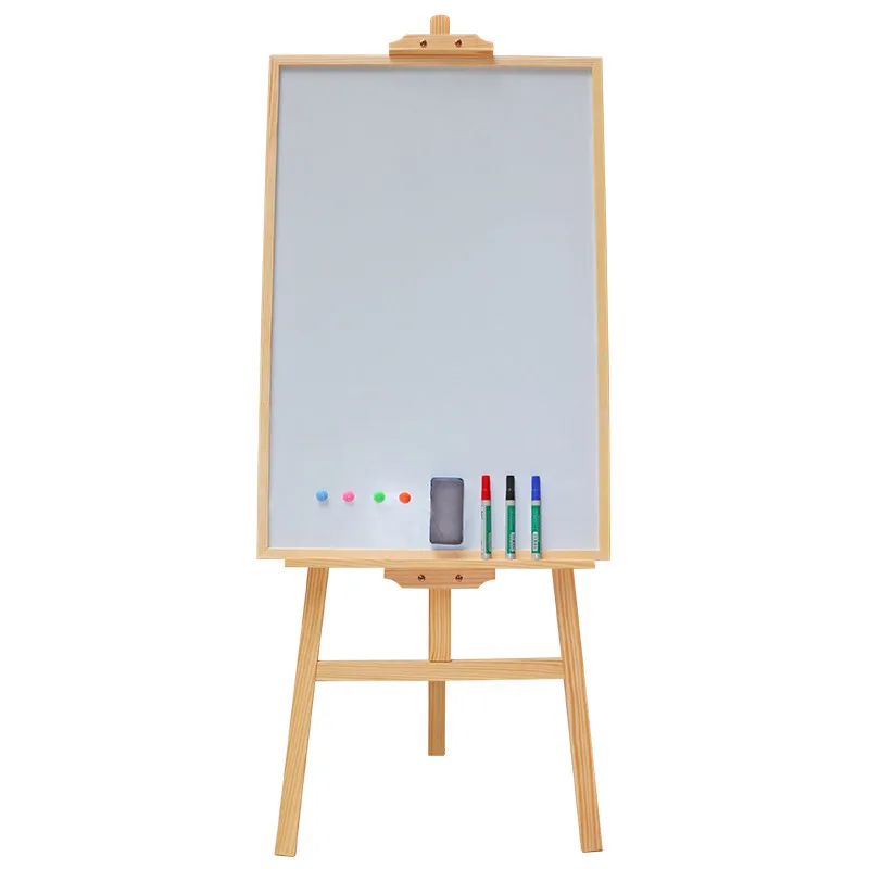 Children ABC 123 learning board educational toy for kids best selling woodenkids chalkboard portable laptop chalkboard for kids