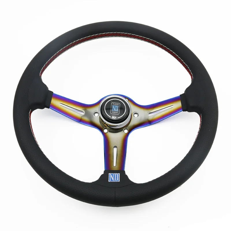 XT Steering Wheel, Racing 14 inch 350MM TItanium Steering Wheel