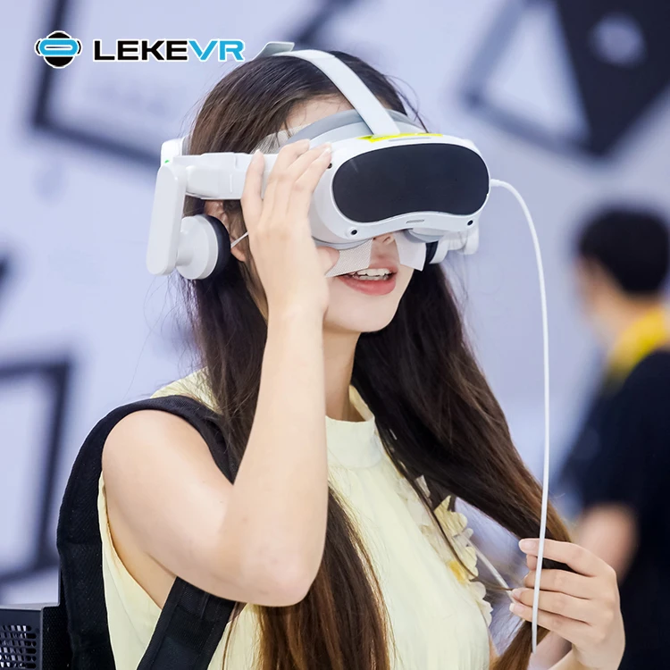 LEKE VR развлечения Metaverse стрельба игры большая космическая станция 9D E-Sports аркадная машина Арена бесплатно