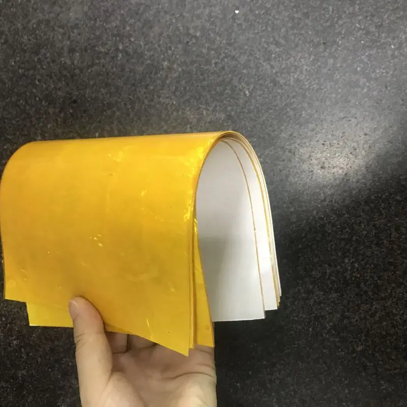 Golden Soft Adhesive with Sticker White MOP Mother of Pearl Shell Flexible Paper Wall Sheet