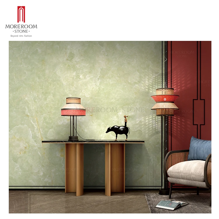 Foshan Green Onyx Porcelain Tile Bathroom Wall Tiles