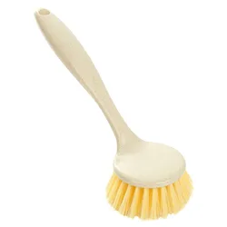 Customized Eco Friendly Long Handle Decontamination Pot Brush Grease Wash Dishes With Handle Pot Brush Kitchen Cleaning Brush