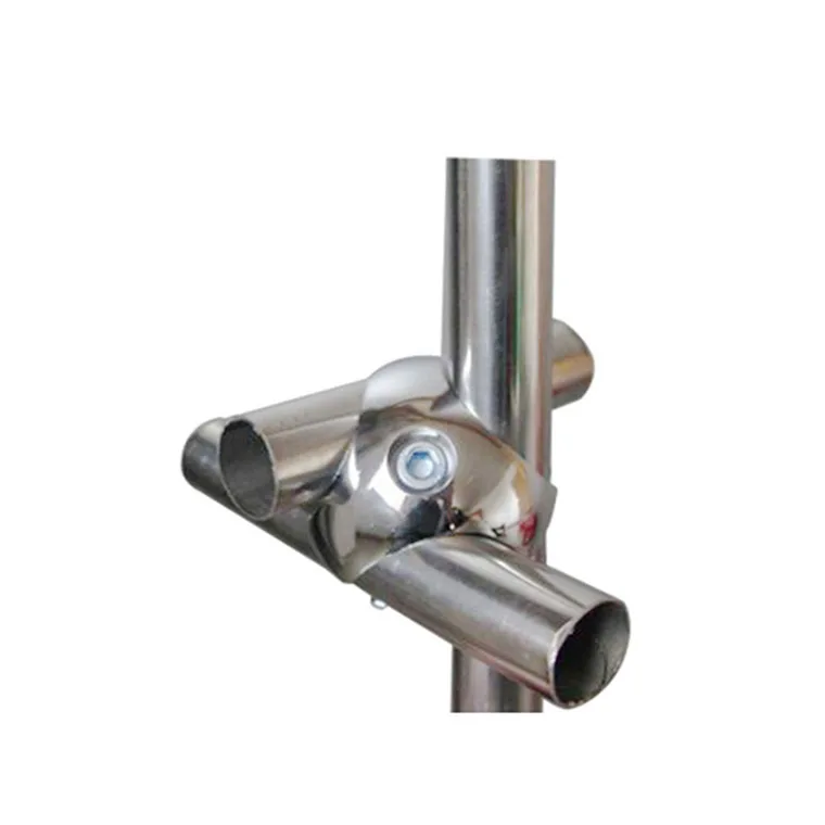 wholesale refinement Metal chrome tube connector