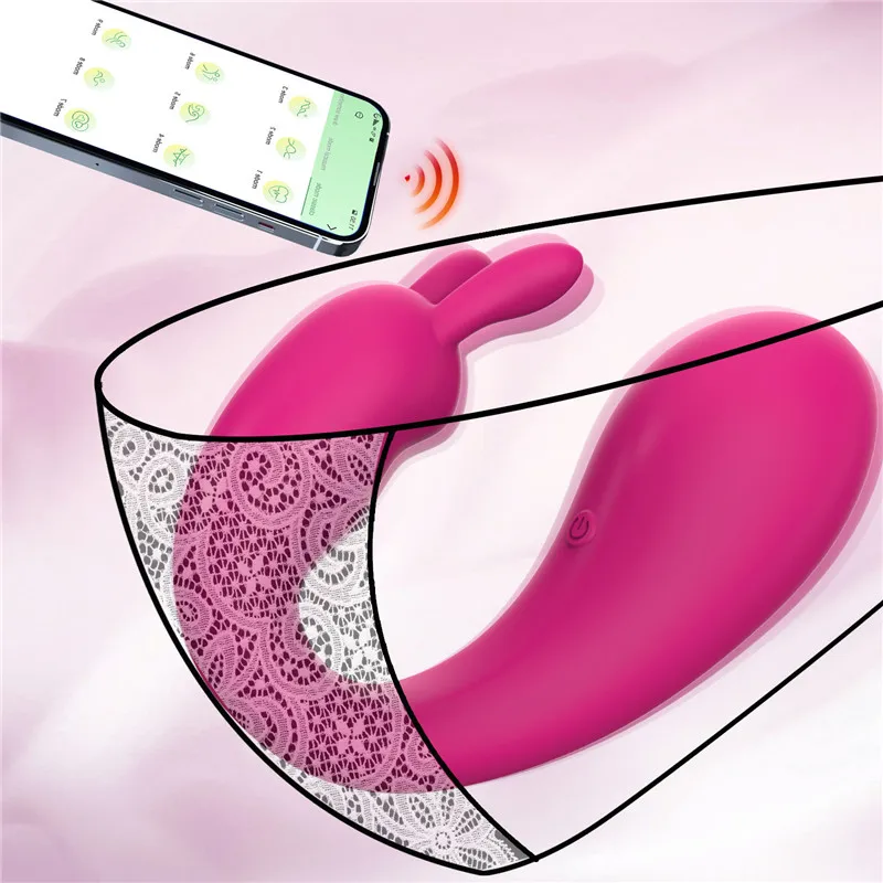 Long Distance Wearable Smart App Wireless Remote Controlled Vibrating Dildo G spot sex toy Women Panty Egg bluetooth Vibrator