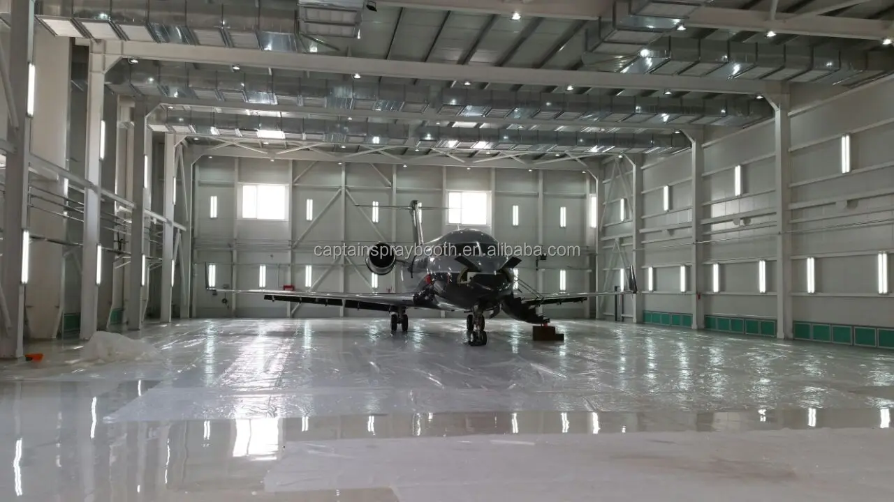 Large Paint Room Customized Spray Booth Is Used As Airplane/Bus/Boat/Special Equipment Even Tank