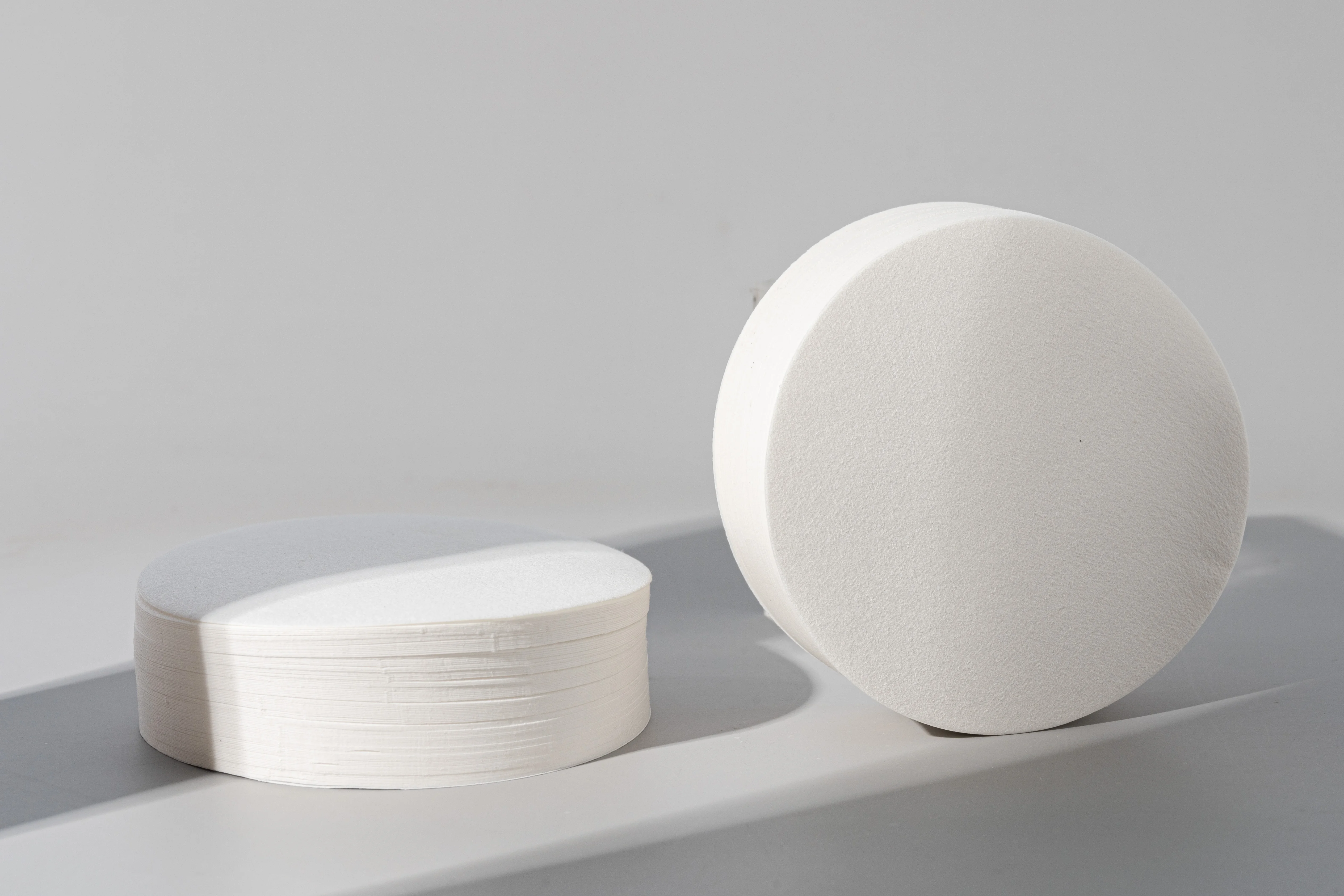 NEWSTAR  Ashless Filter Paper for Inorganic Analysis Medium-fast Speed Quantitative Filter Paper Grade 43 for lab funnel use