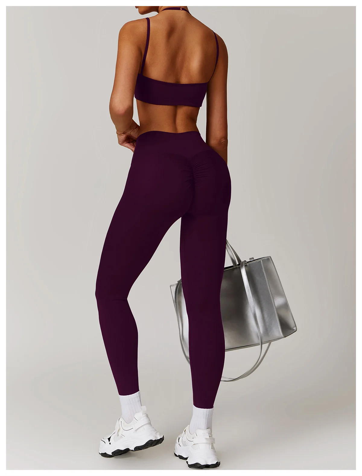 2024 New Outdoor Running Fitness Yoga Set Sports Jacket High Waist Yoga Pants Two-Piece Set For Women