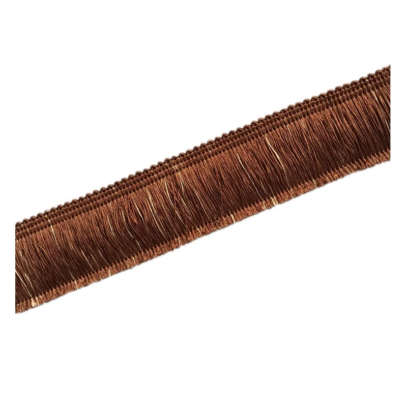 Elegant Cotton Loop Brush Trimmings Fringe For Pillow Cushion Fringe