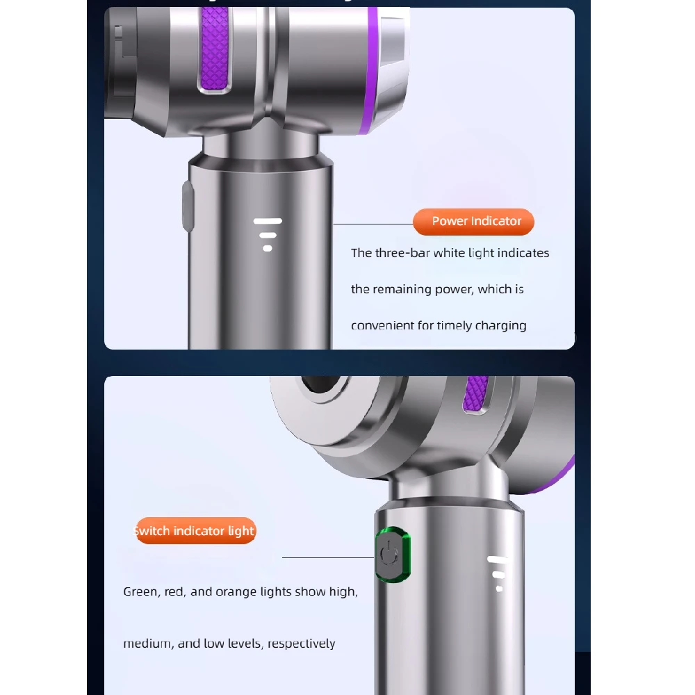 18000Pa Handheld Cordless Vacuum Cleaner With High Suction Use Vehicle Cleaner Cleaner Car Vacuum