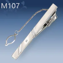 Amason hot selling men 55mm matte colors custom logo metal brass blank tie bar clip