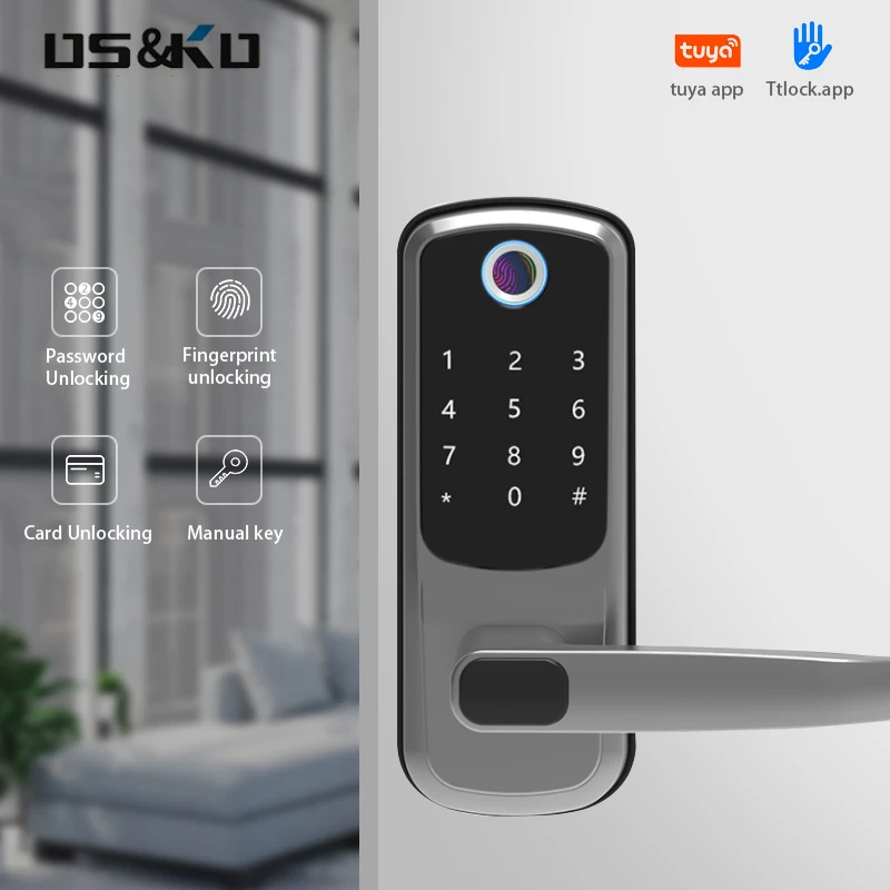 Amazon бесключевой доступ Wi-Fi замок smart life things карта ключ биометрический палец цифровой дверной app