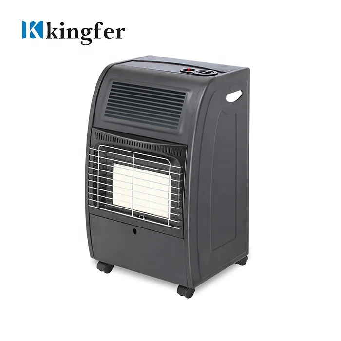Kingfer Infrared Ceramic Home Gas Heater Slim Body Design with OEM Colors Good Price for European Market for Living Room Camping