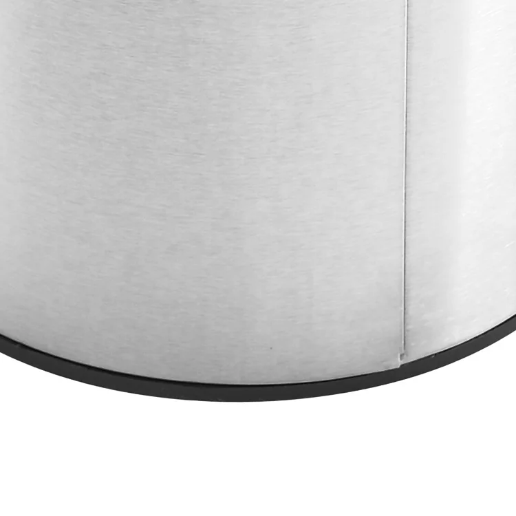 Commercial Waste Bin 3 5 7 8 12 20 30 50 Liter Stainless Steel Garbage Trash Can With Foot Pedal