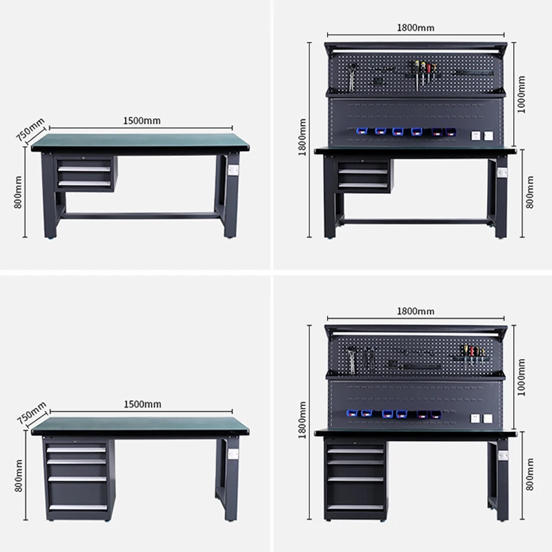 Workshop Heavy Duty Industrial Work Bench Garage Mechanical Tool Table Work Station