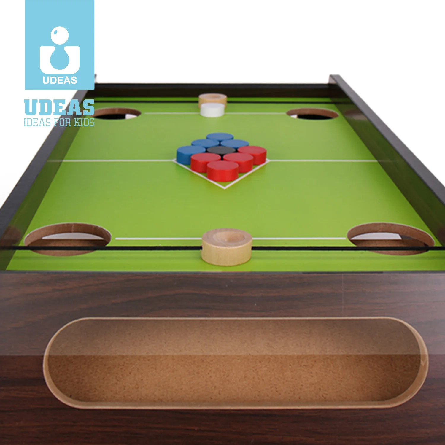 Educational Wooden Games Mini Billiards Tabletop Game Toys Billiards Desktop Interactive Board Game