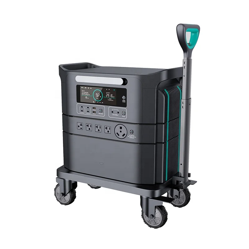 portable battery power station waterproof portable energy storage outdoor power supply solar battery