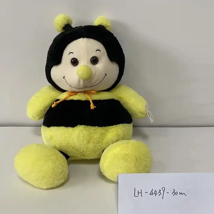 baby plush bee toy custom stuffed plush animal bright eyes bee stuffed toys small plush soft toys plush