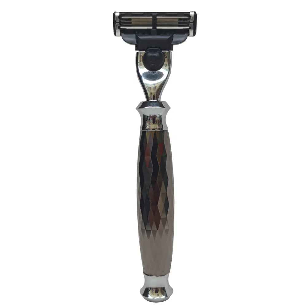 New Arrival Safety Triple Blade Razor Metal Safety Razor Manufacturers shaving set Wholesale Shaving Razor