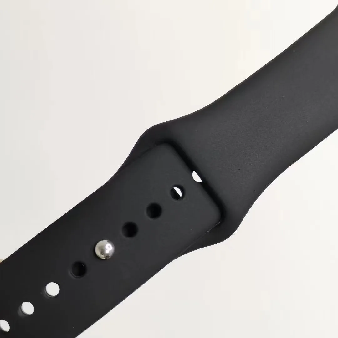Wholesale Price for iwatch Series 3 4 5 6 7 8 Smart Watch Band Custom Silicone Watch Belt watch silicon belt