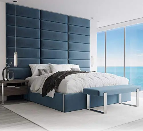 Low Cost Luxury  Rectangle Square Fabric Acoustic Foam Panel  for Hotel  Cinema Concert Halls Bedroom