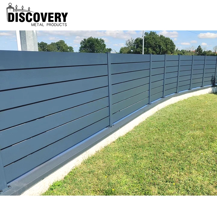 Factory supply aluminum 8 ft lattice fence panel  for garden fence powder coating garden fence wall