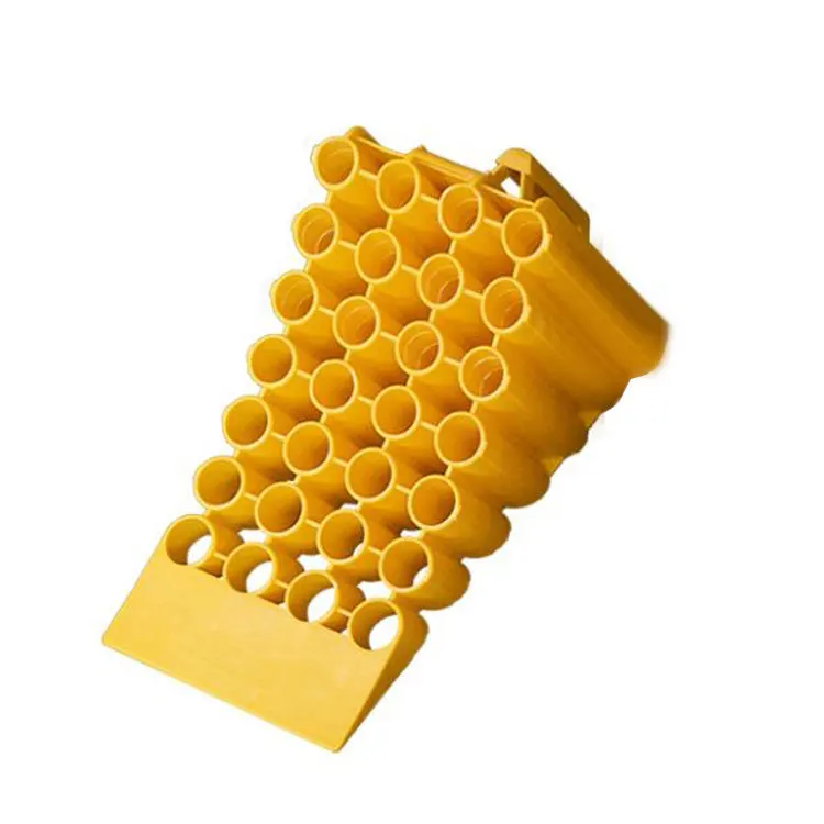 Jessubond желтый продукт безопасности автомобиля HDPE пластиковый держатель для колес