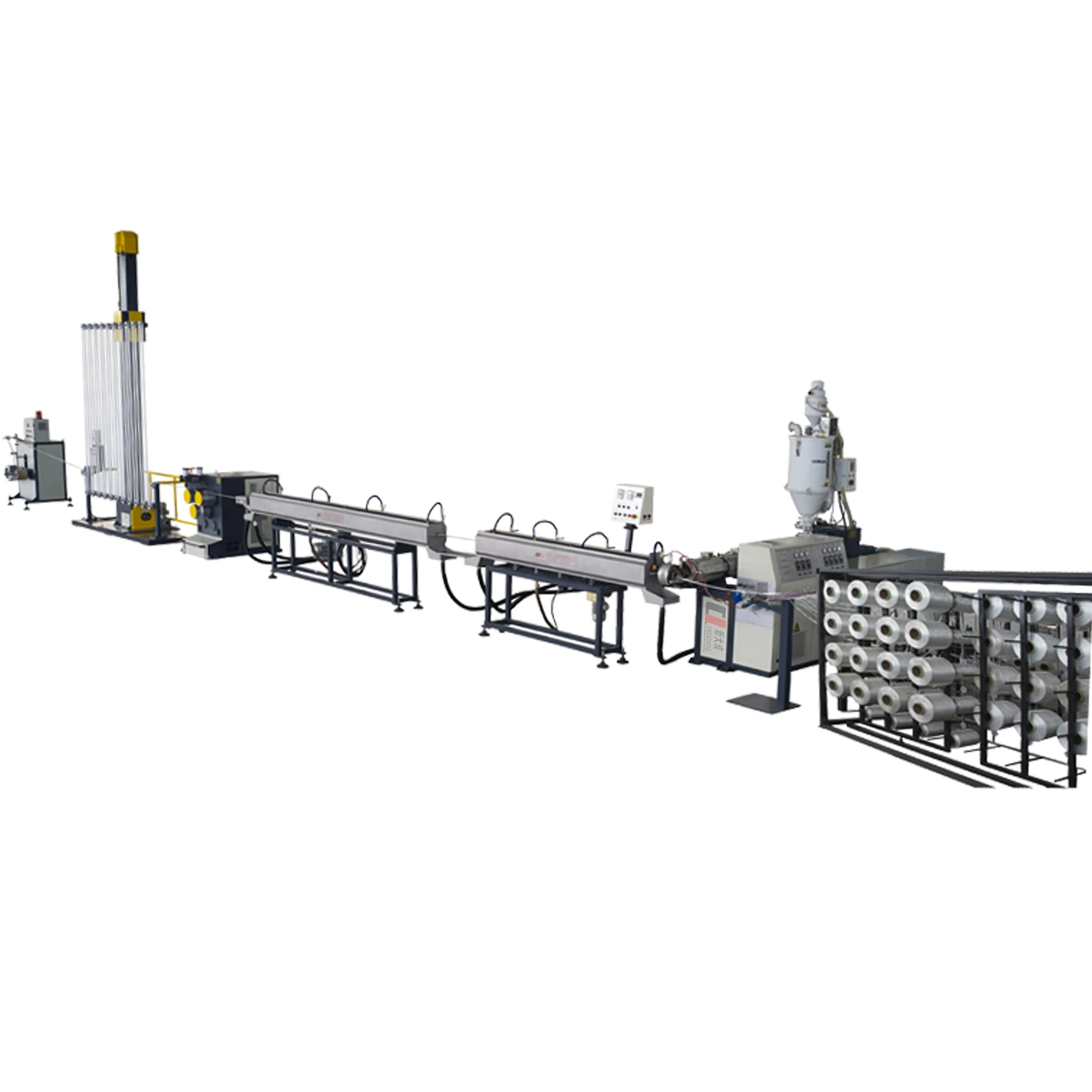 
PE polyester fiber strap production line/making machine 